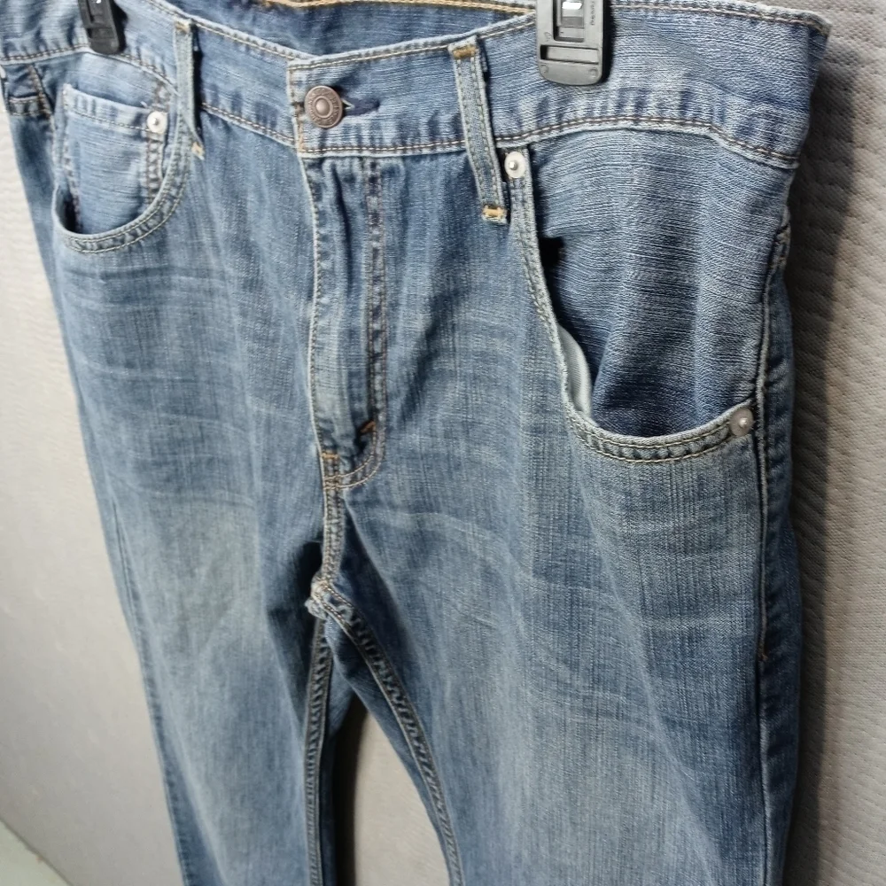 Levi's 527 slim men's blue jeans sz 36x34 Rise 11